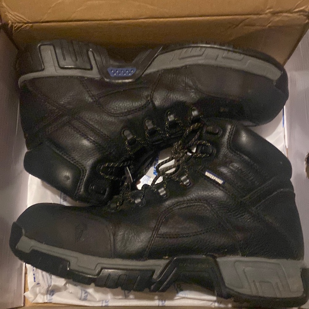 Michelin Steel Toe HydroEdge Work Boots Size 12W